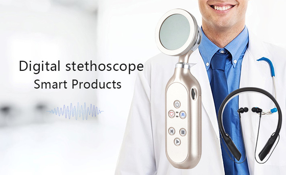 Bluetooth Home Hospital Ηλεκτρονικό ψηφιακό στηθοσκόπιο Έξυπνο ασύρματο