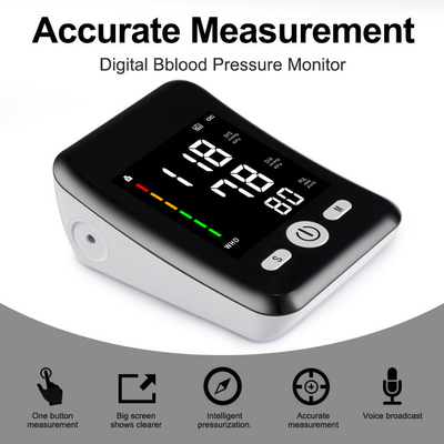 Σπίτι ιατρικό Sphygmomanometer με την έξυπνη ταυτόχρονη ανίχνευση επίδειξης του ποσοστού καρδιών