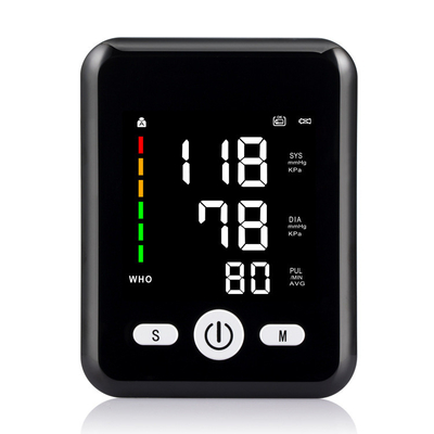 Σπίτι ιατρικό Sphygmomanometer με την έξυπνη ταυτόχρονη ανίχνευση επίδειξης του ποσοστού καρδιών